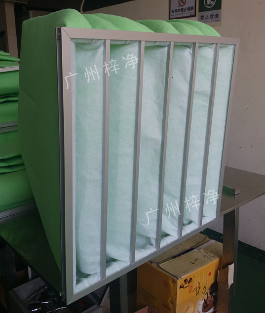 過(guò)濾棉袋式初效過(guò)濾器尺寸為595-595-600-6袋 過(guò)濾棉袋式初效過(guò)濾器尺寸為595-595-600-6袋